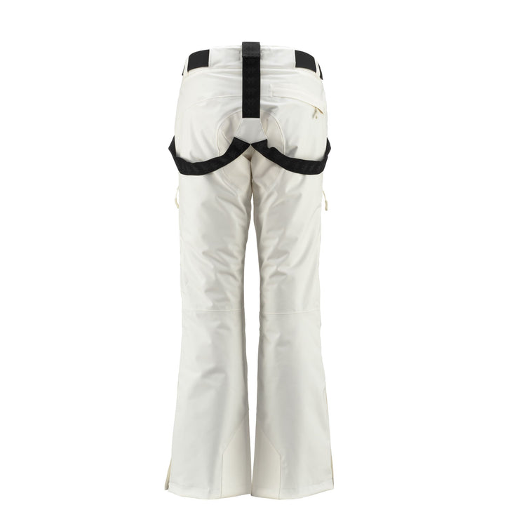 Pants Woman 6CENTO 665 ITA Sport Trousers WHITE COCONUT Dressed Side (jpg Rgb)		
