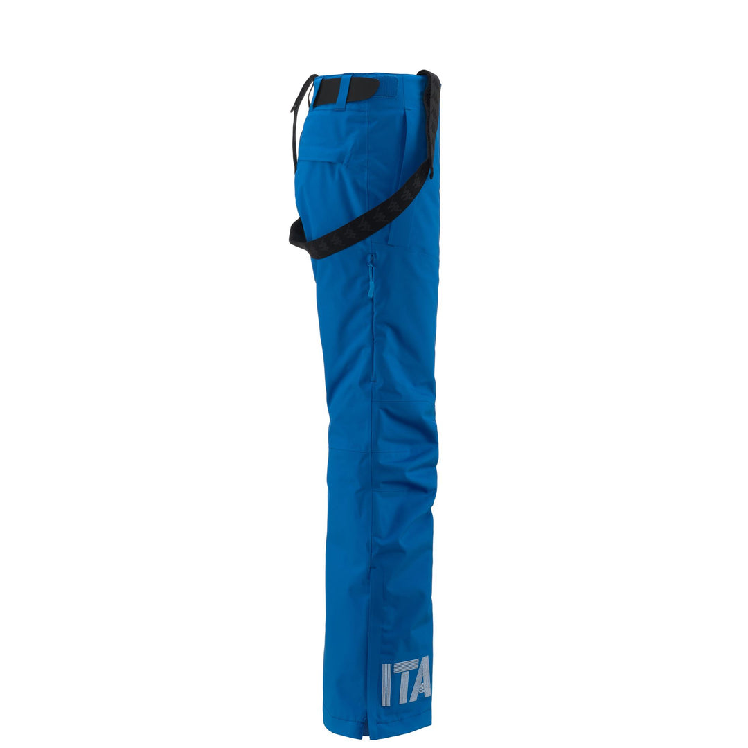 Blue Women's Slim Fit Waterproof Padded Ski Pants main