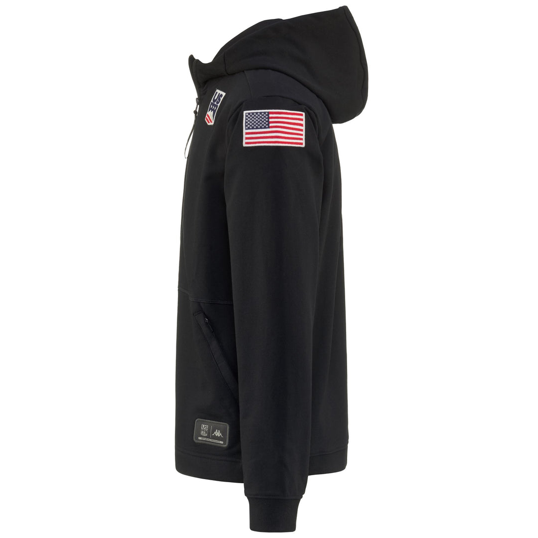 Blue Unisex Ski Fleece Jumper with Two Front Pockets main