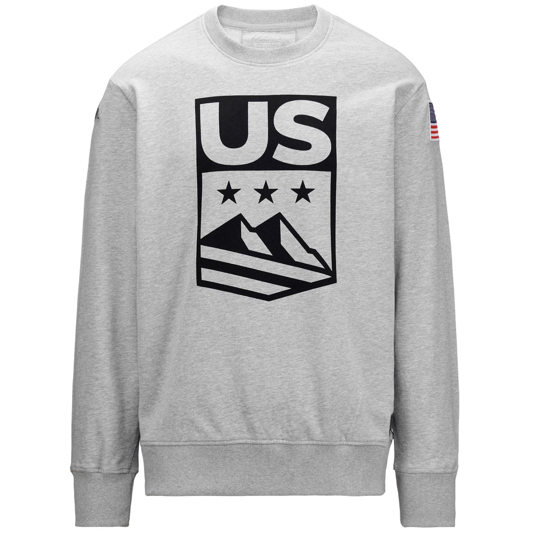 Grey Unisex Regular Fit Fleece Ski Jumper 01