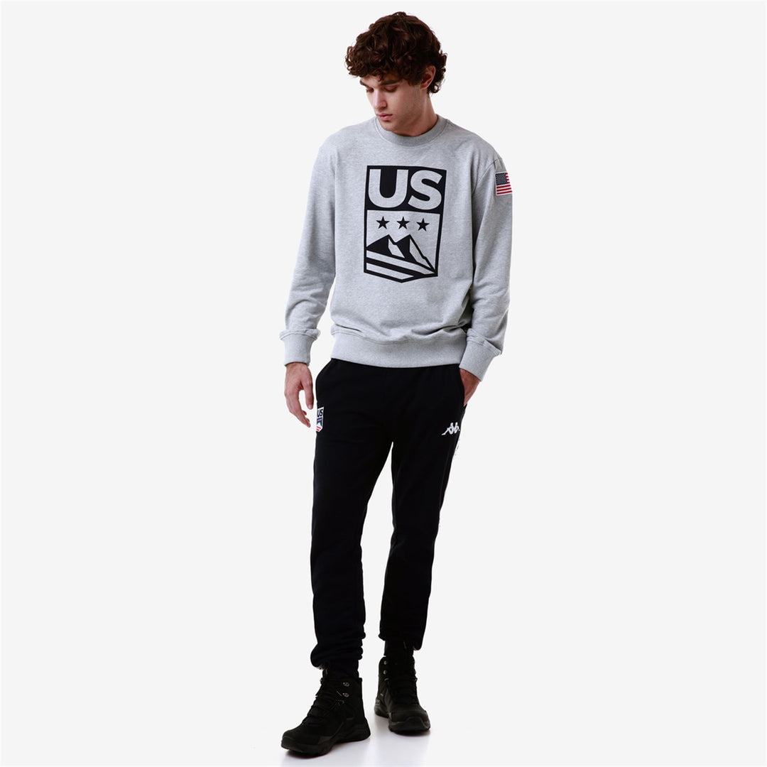 Grey Unisex Regular Fit Fleece Ski Jumper 01