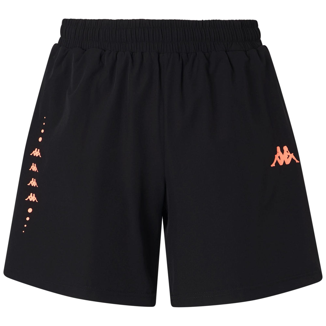 Coral black Men's Training Sport Shorts with Slim Fit main