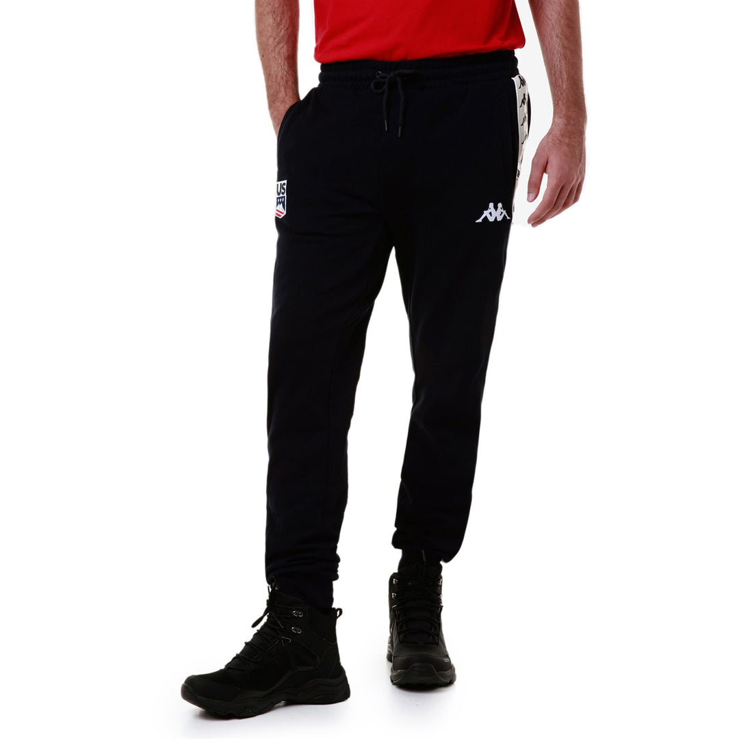 Polo de ski unisexe rouge et bleu coupe ajustée main
