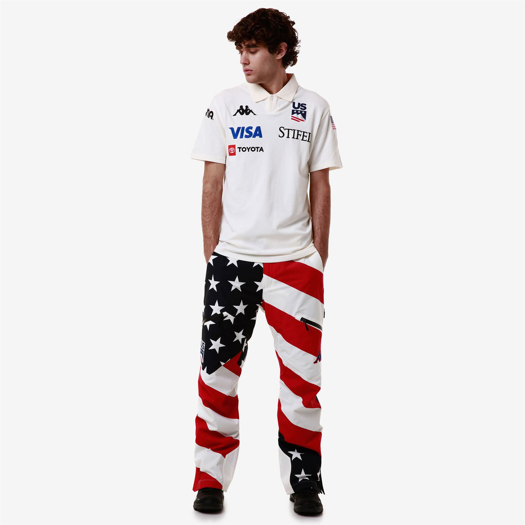 Navy blue Men's Waterproof Ski Pants with Padding and Ventilation 01