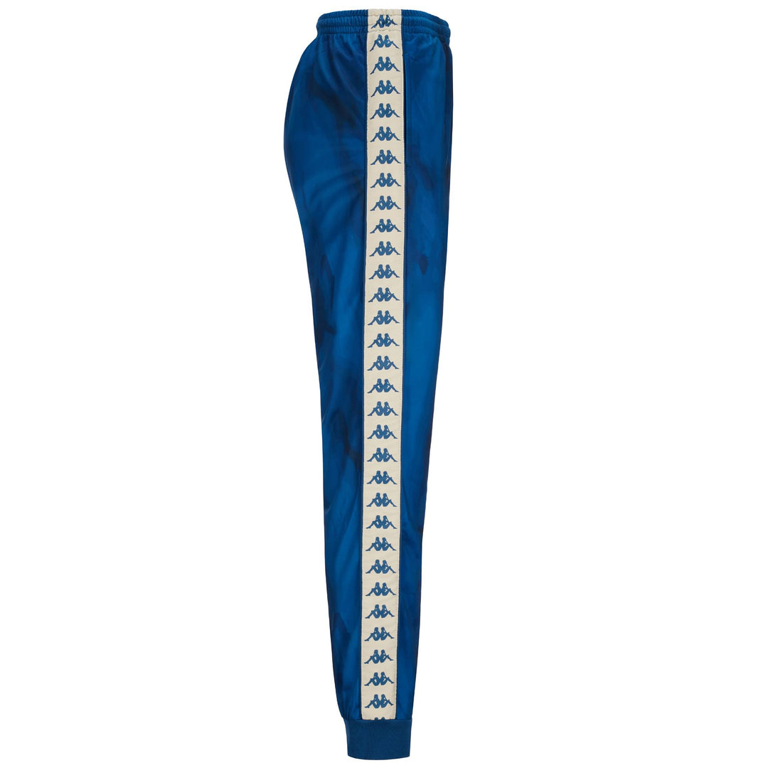 Pantaloni Sportivi Donna Blu Grafico in Poliestere Spazzolato main