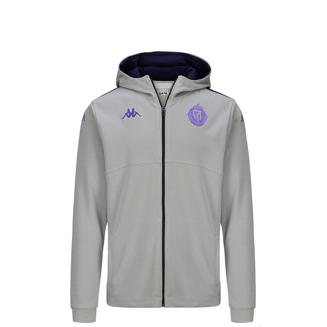 ARUFEOD 8 VALLADOLID - Fleece - Jacket - Man - GREY COOL-BLUE BARITONE 01