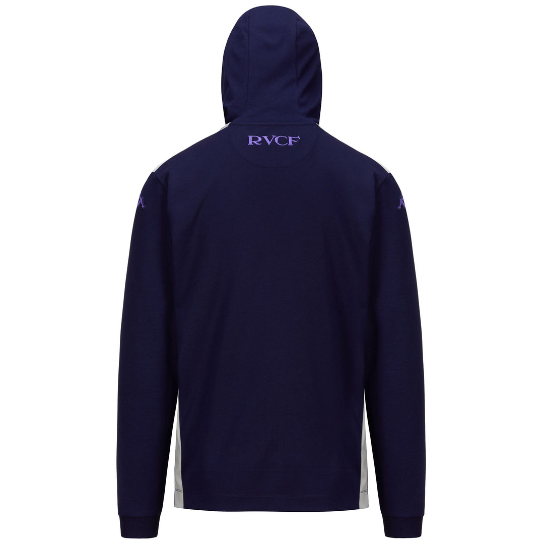 Blue Men's Real Valladolid Football Slim Fit Hoodie main