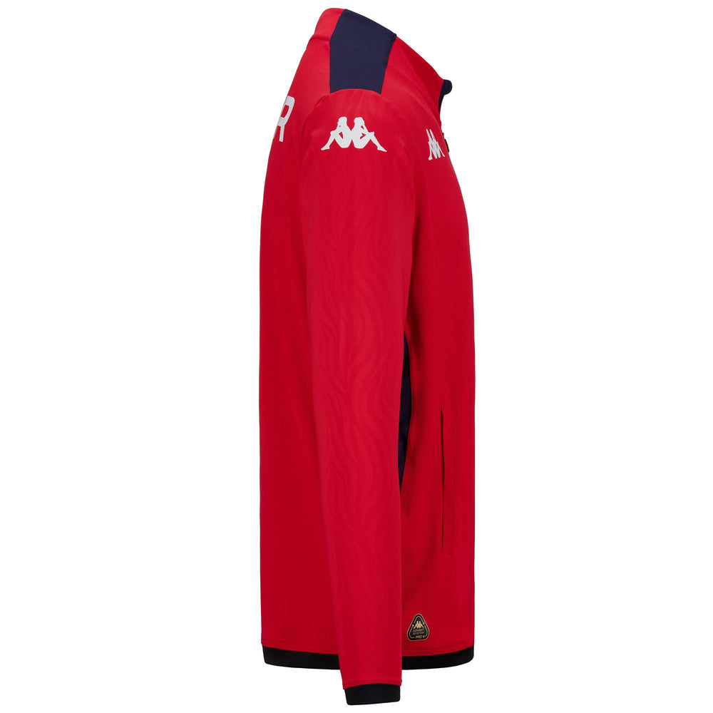 Chaqueta polar roja para hombre con protección Hydro-Way 02