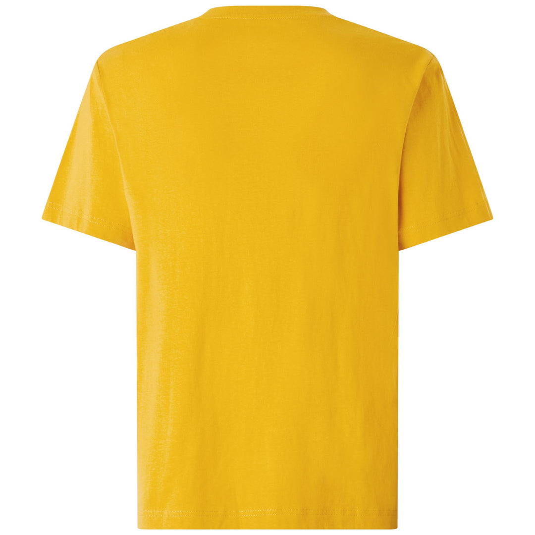 Maglietta in Cotone Giallo Oro Stile Sportivo Uomo. main