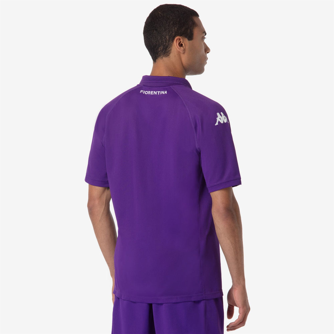 Violet Men's Recycled Football Jersey Shirt with Hydro-Way Protection main