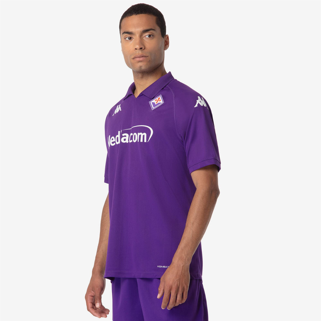 Violet Men's Recycled Football Jersey Shirt with Hydro-Way Protection main