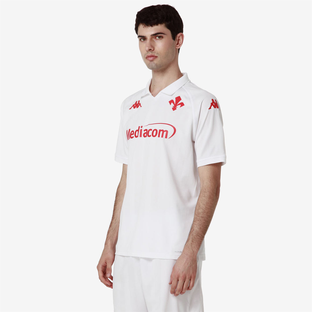 Maglia da Calcio Riciclata Uomo Grigia Bianca con Protezione Hydro-Way main