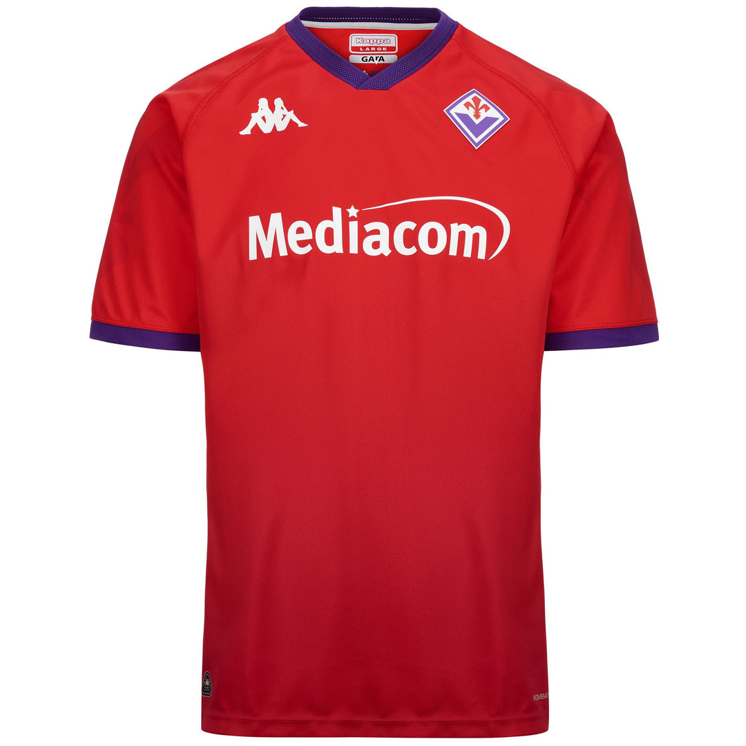 Red Men's ACF Fiorentina Football Shirt main