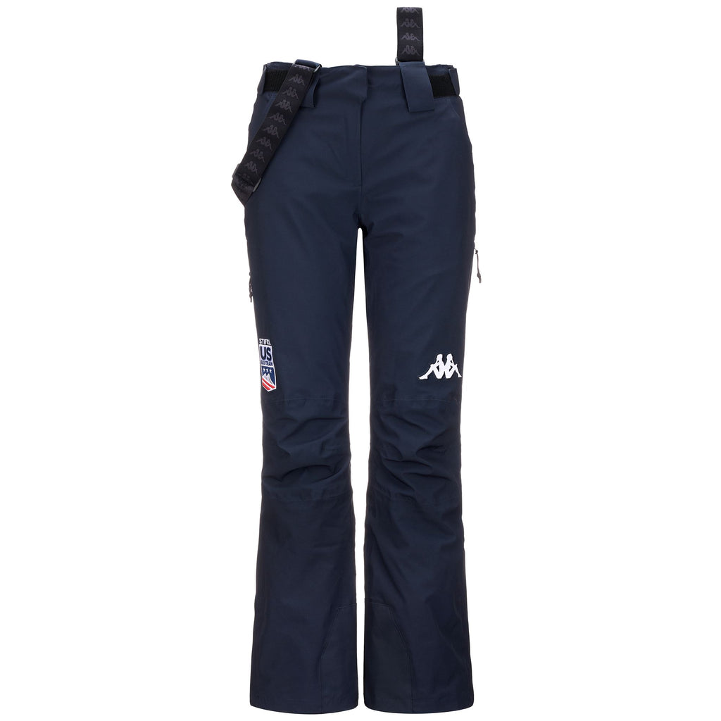 Blue Women's Slim Fit Waterproof Ski Trousers | Kappa