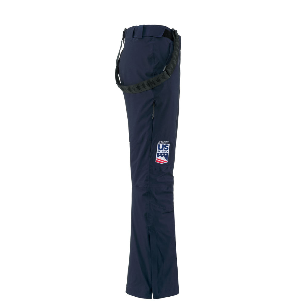 Blue Women's Slim Fit Waterproof Ski Trousers 02