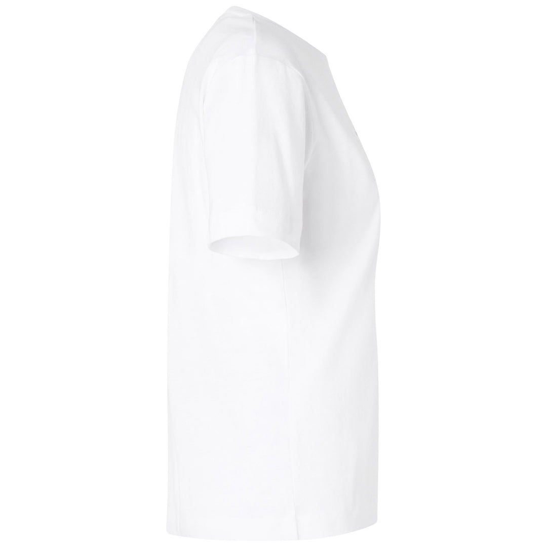 T-Shirt Sportiva Donna Grigia Bianca con Stampa Grafica main