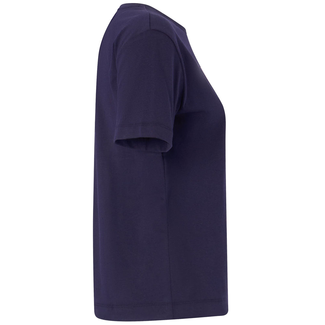 T-Shirt Sportiva Donna Blu Marino con Stampa Grafica main