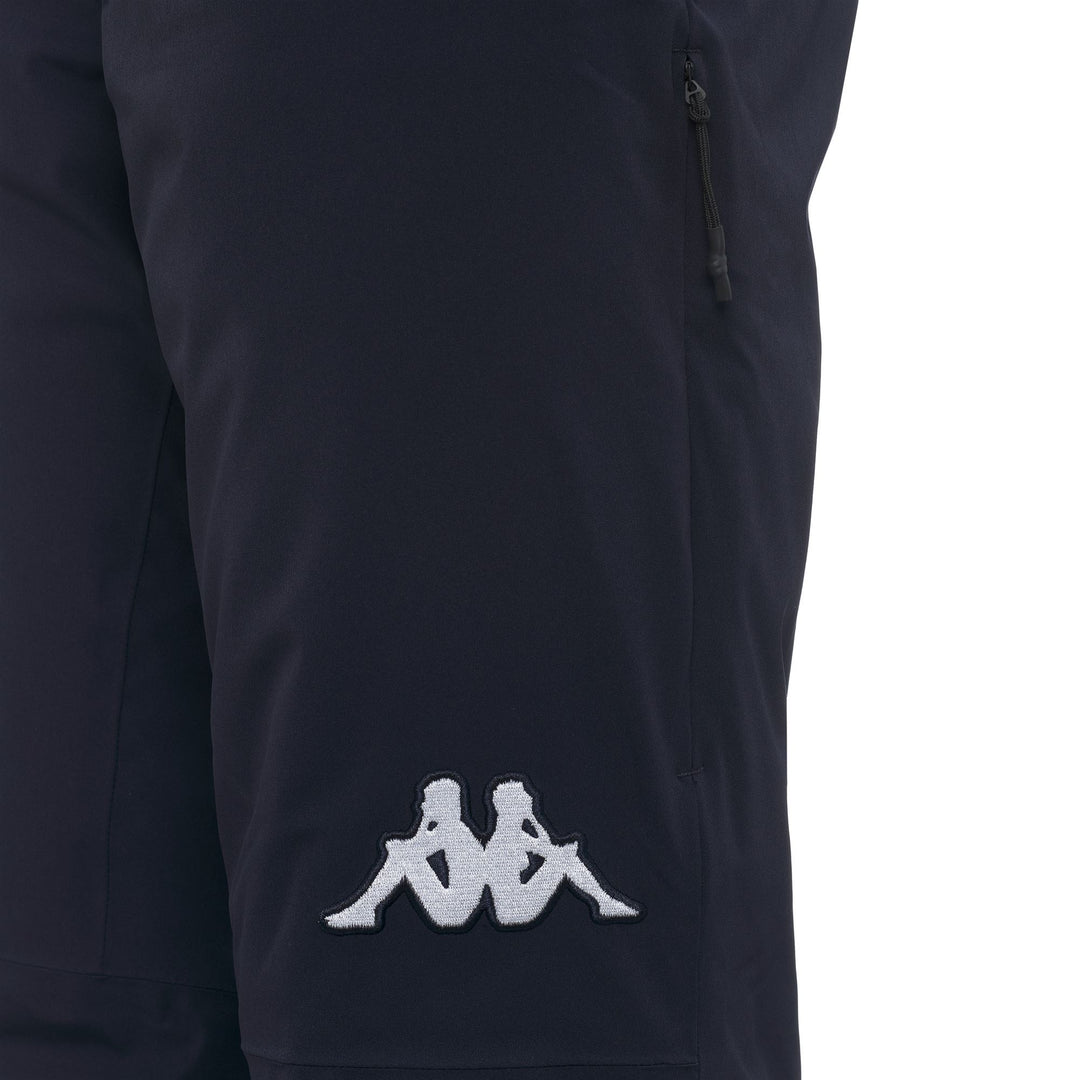 Blue Men's Regular Fit Waterproof Ski Trousers with Ventilation Opening main