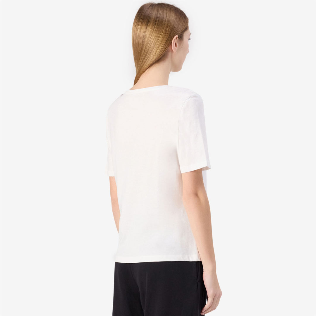 Grey White Women's Sportstyle T-Shirt with Graphic Print main