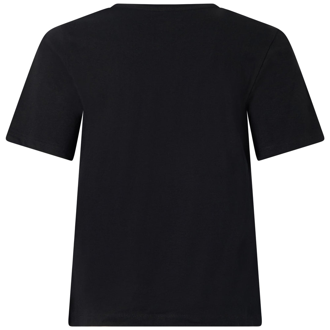 Black Women's Sportstyle T-Shirt with Graphic Print main