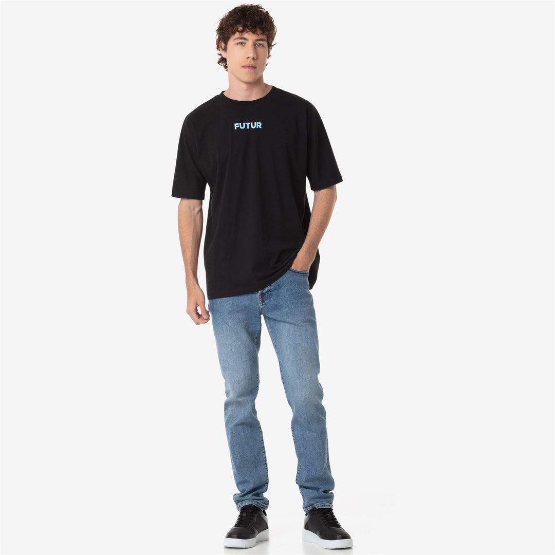 Black Men's Sportswear Comfort Fit T-Shirt 01