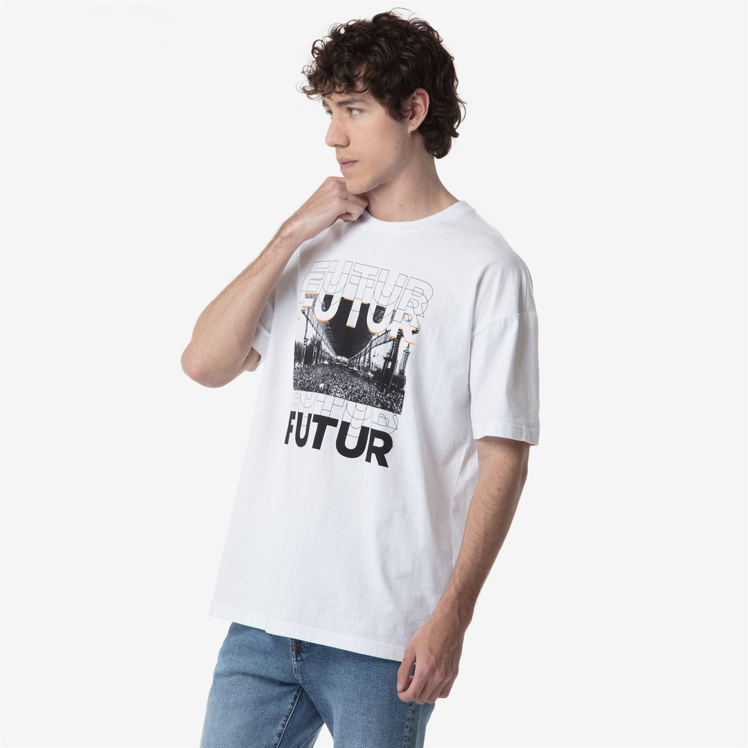 White Men's Sportswear Comfort Fit T-Shirt main