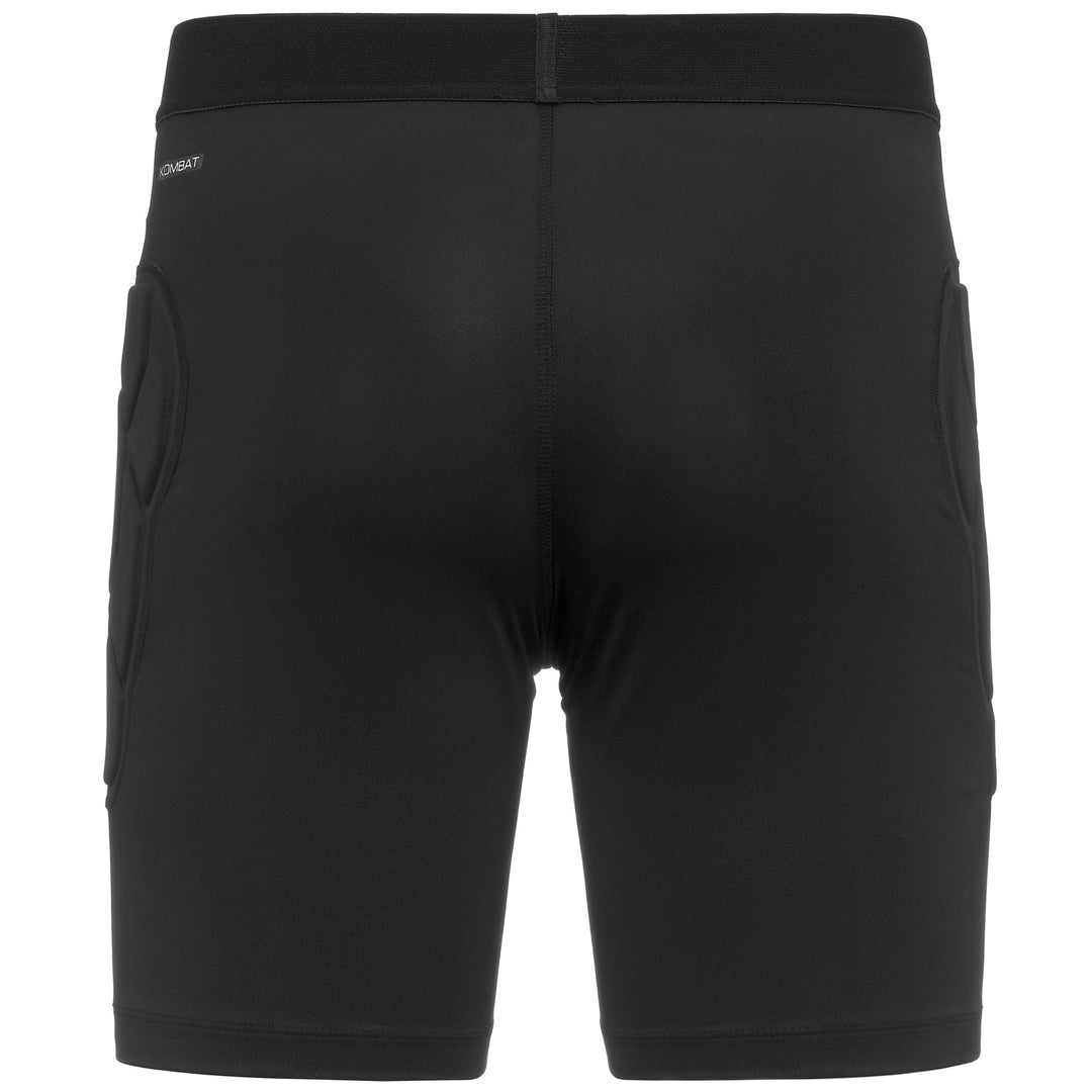 Black Men's Stretch Cold Weather Underpants with Padding main
