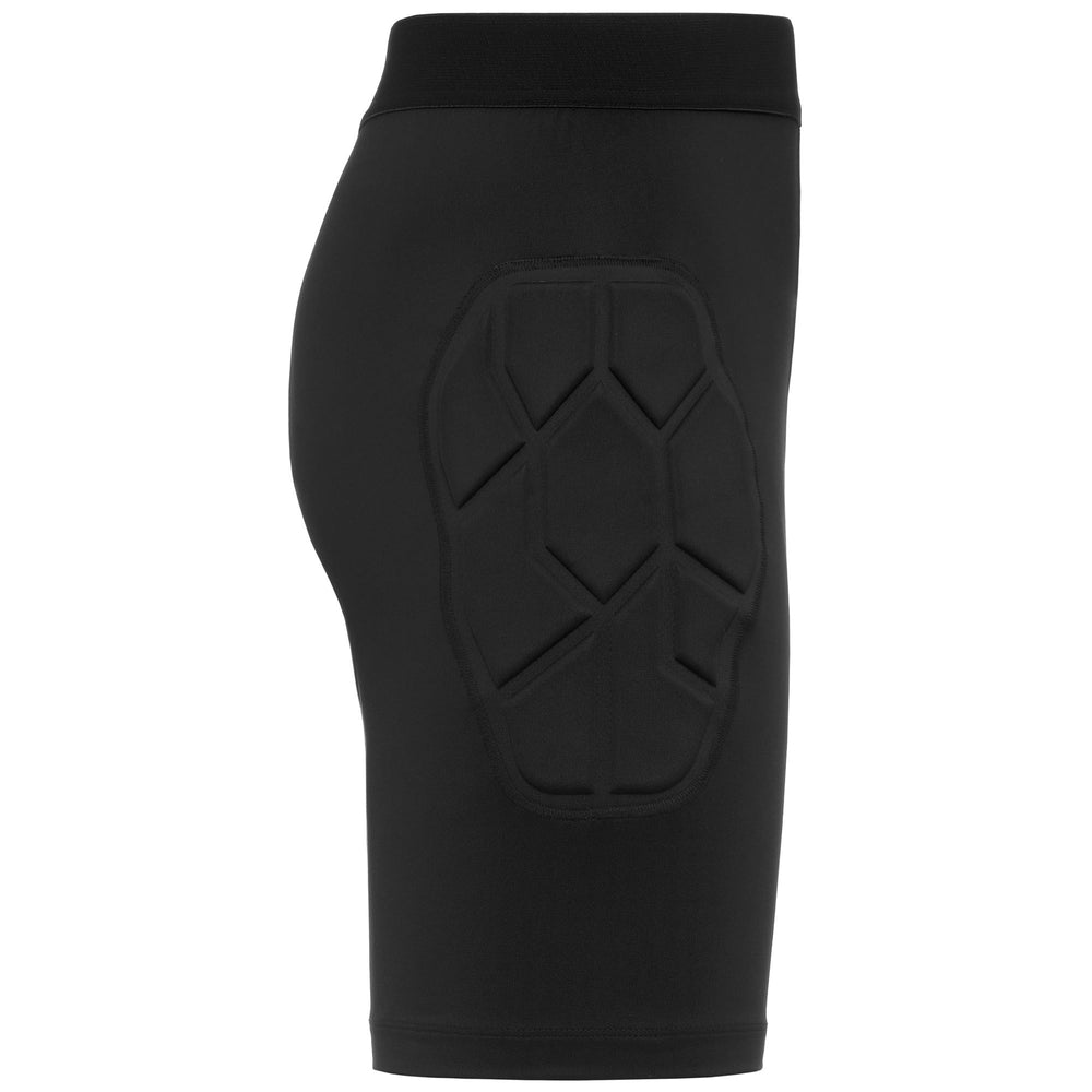 Black Men's Stretch Cold Weather Underpants with Padding 02