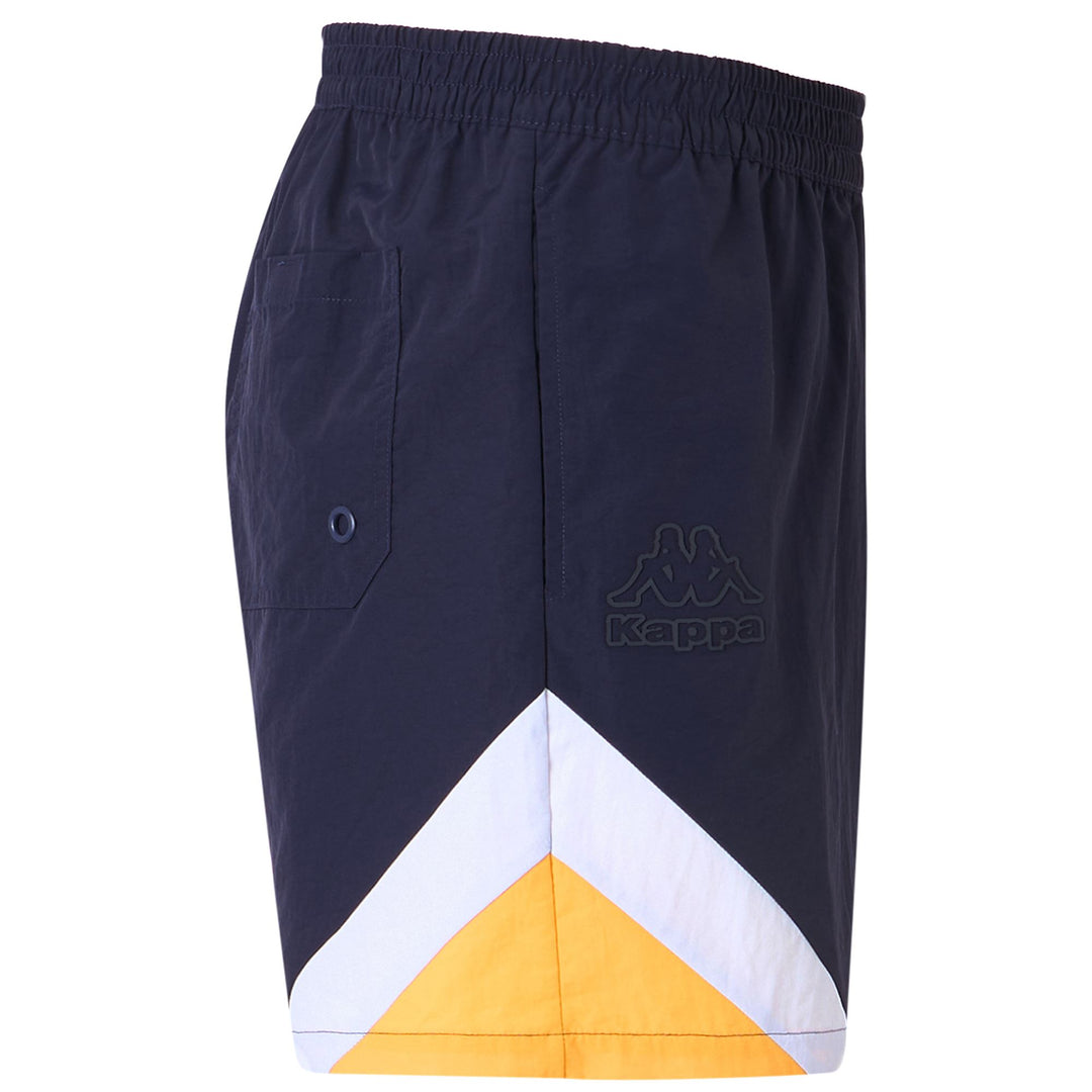 Blue Marine Men's Sportstyle Swimming Trunks with Adjustable Drawstring main