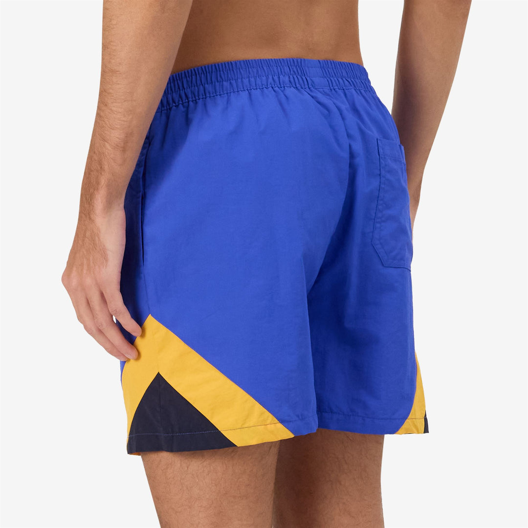 Costumi da Bagno Sportivi Uomo Blu Reale con Coulisse Regolabile main
