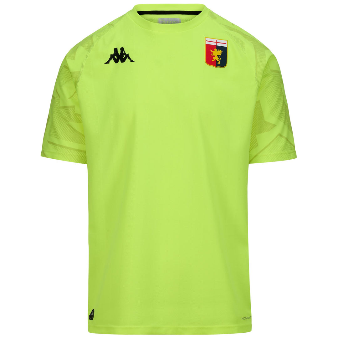 Neon yellow Men's Goalkeeper Active Jersey with Hydro-Way Protection 01