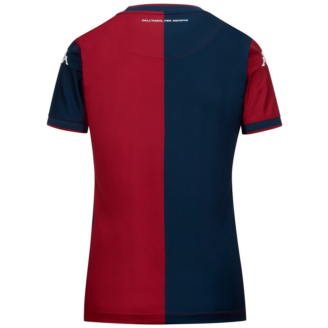 Red Blue Women's Football Active Jersey with Hydro-Way Protection main