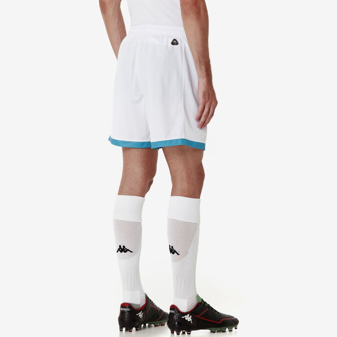 White Men's Regular Fit Deportivo de La Coruña Football Shorts main