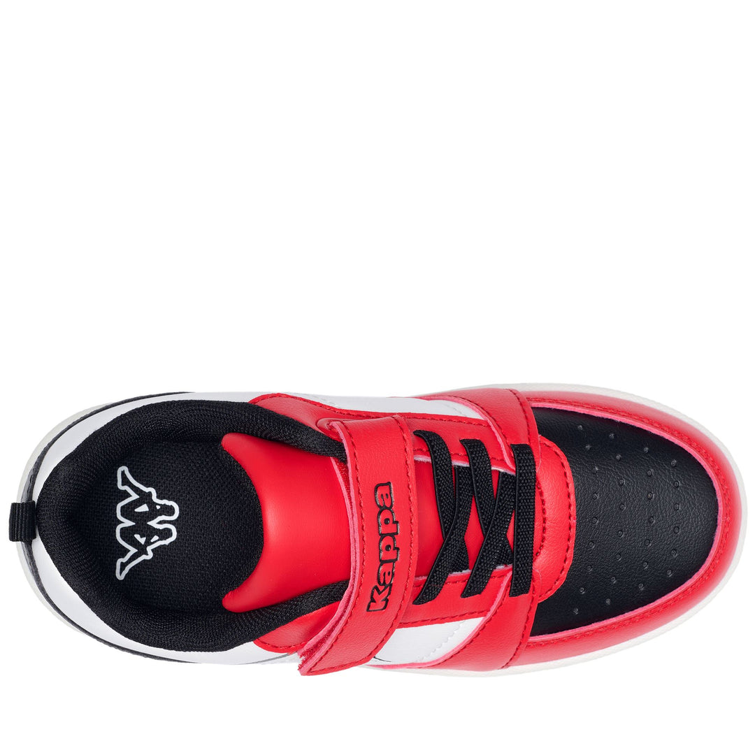 Black Fuchsia Kids' Low Cut Sneakers with Elastic Closure main