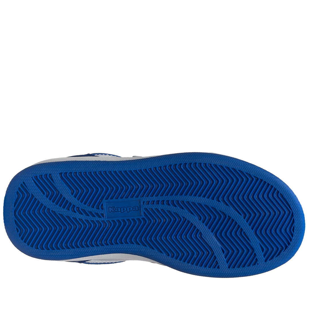 Baskets basses grises pour enfant, tige synthétique main