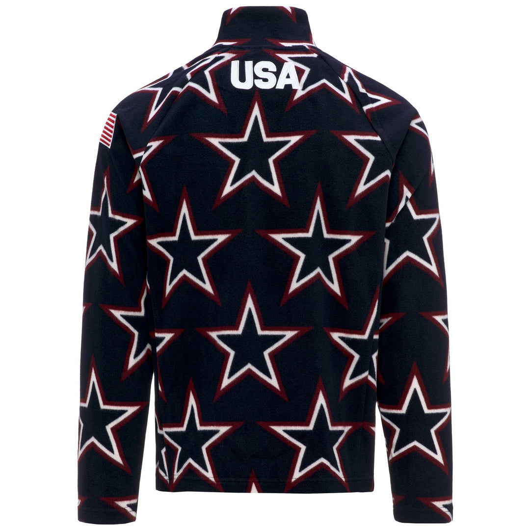 Blue unisex Microfleece Ski Jacket with Slim Fit main