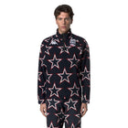 818G US - Fleece - Jacket - Unisex - Blue Baritone-Pomgranate-White