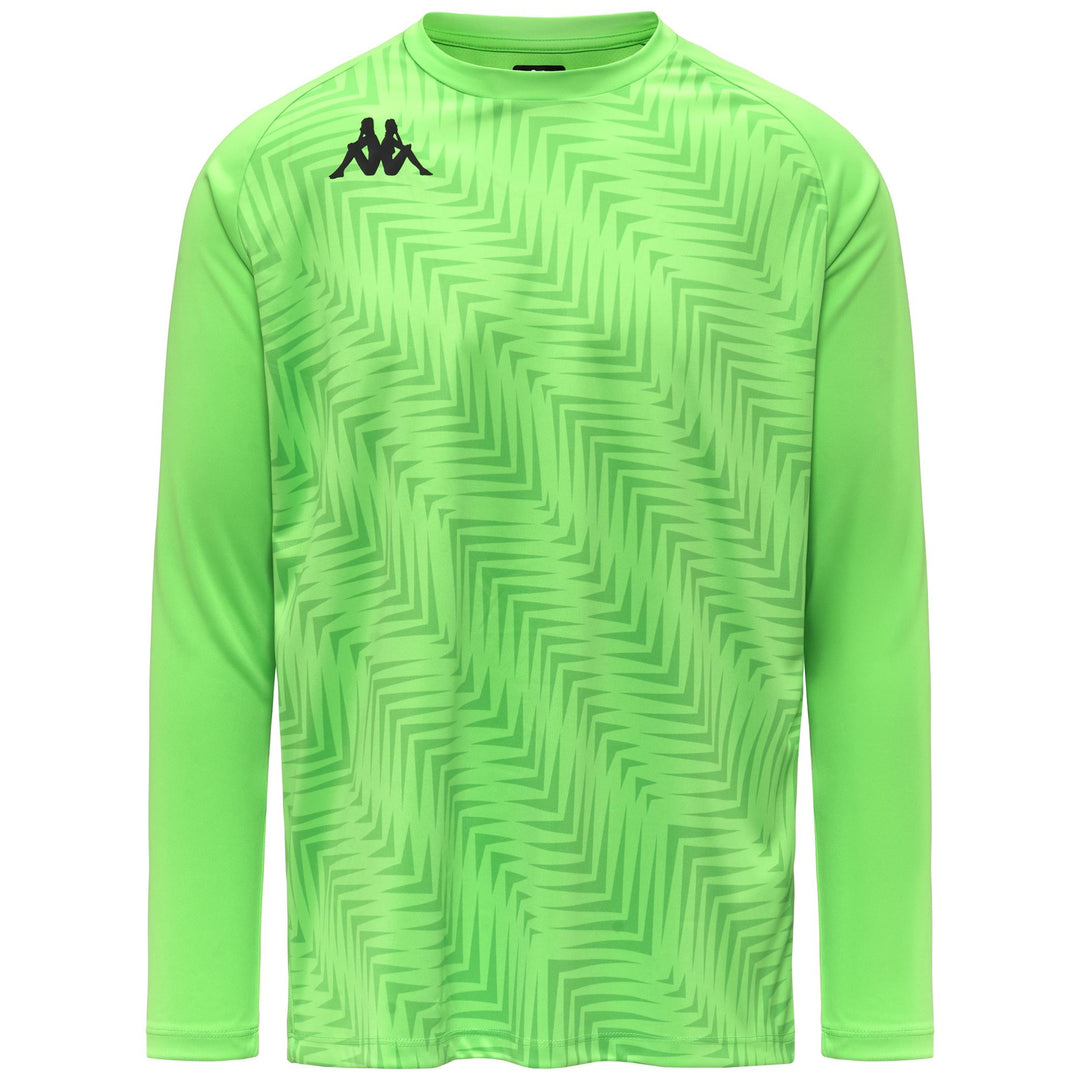 Neon Green Men's Goalkeeper Regular Fit Long Sleeve Shirt 01