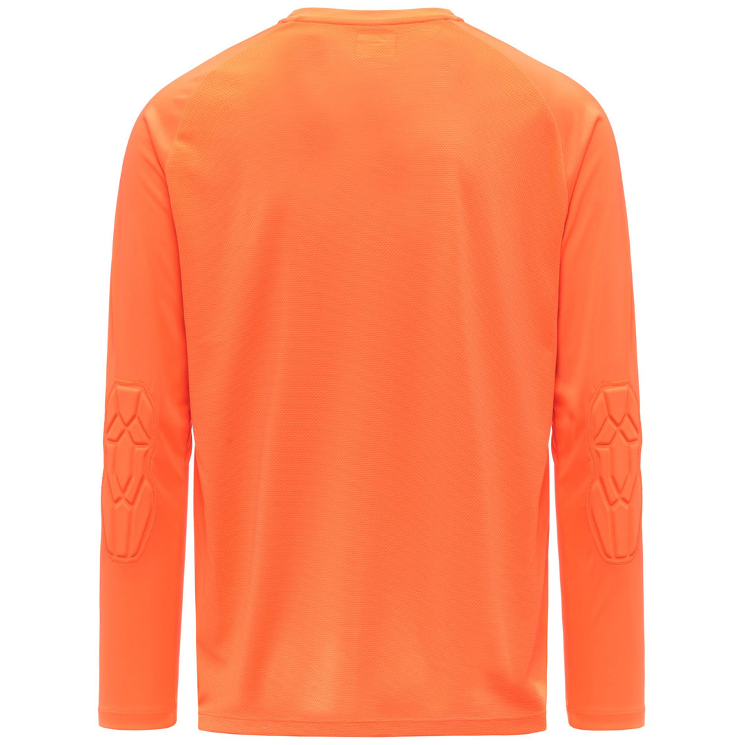 Neon Orange Men's Regular Fit Goalkeeper Shirt in Interlock Fabric main