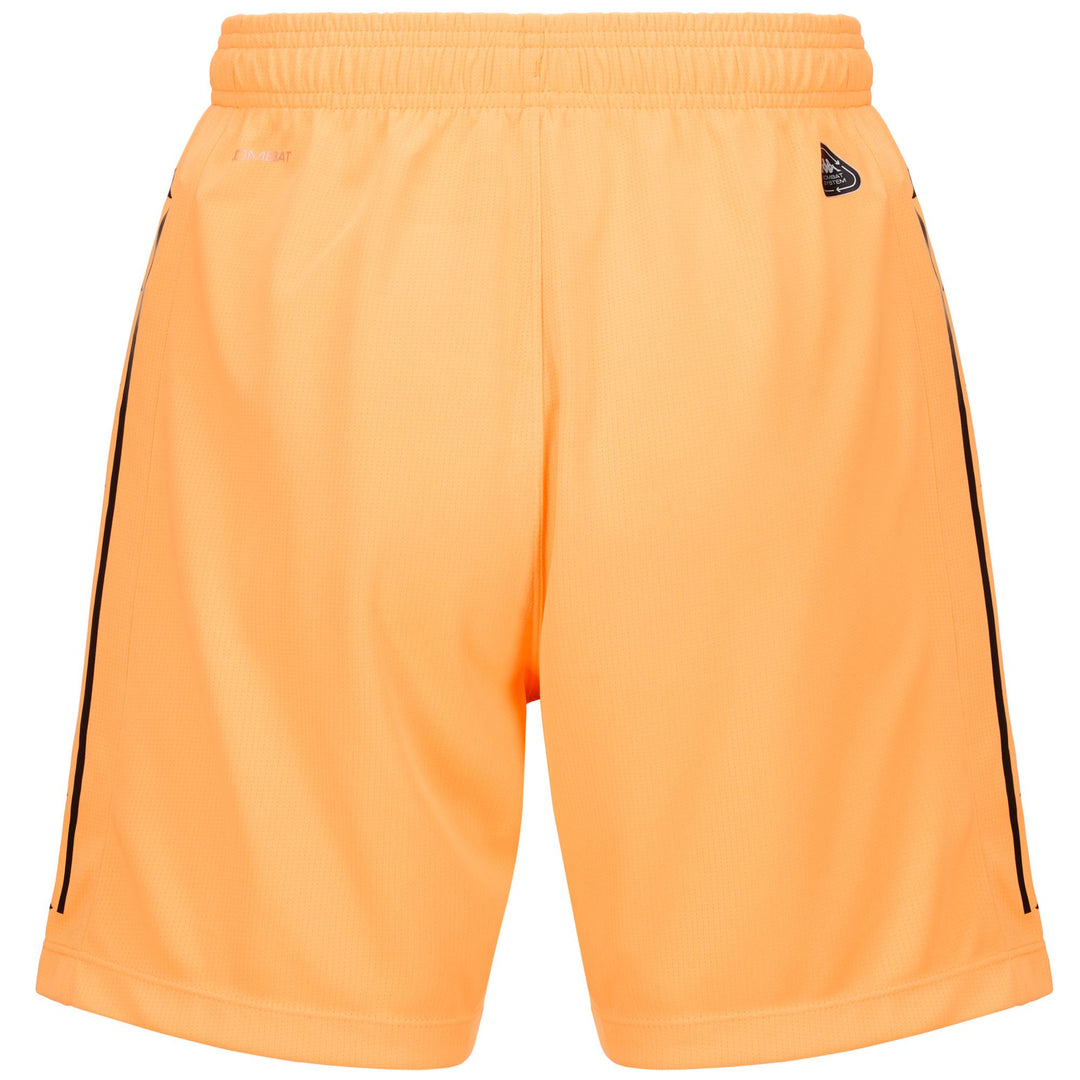 Neon Orange Men's Regular Fit Sport Shorts for Soccer main
