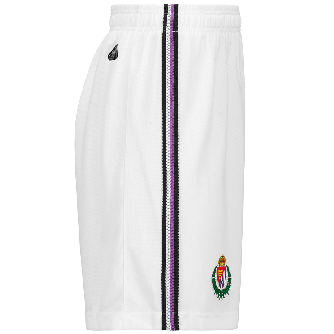 White Men's Football Shorts Real Valladolid main