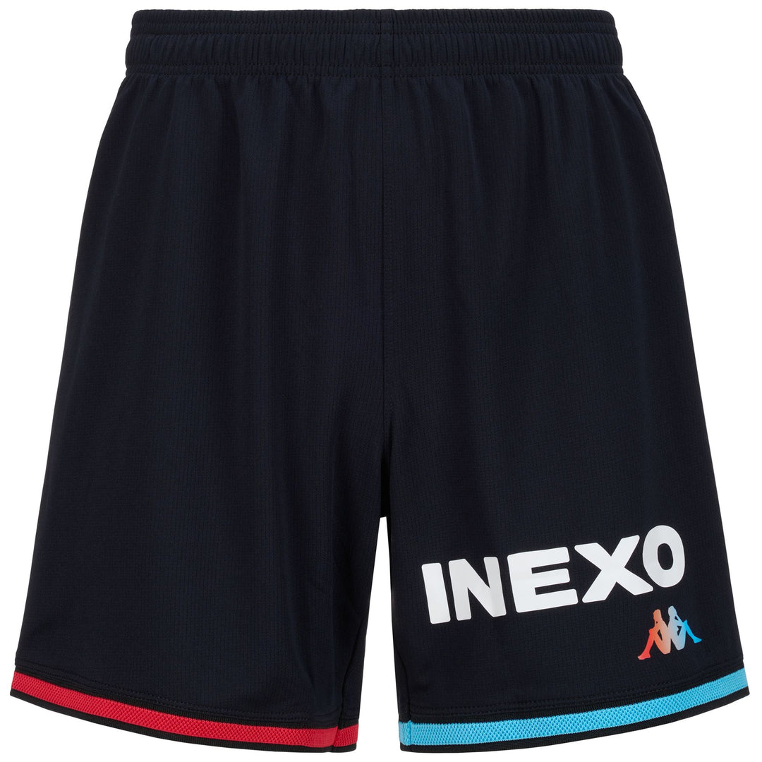 Short de football noir pour homme du Real Valladolid en tissu jacquard recyclé 01