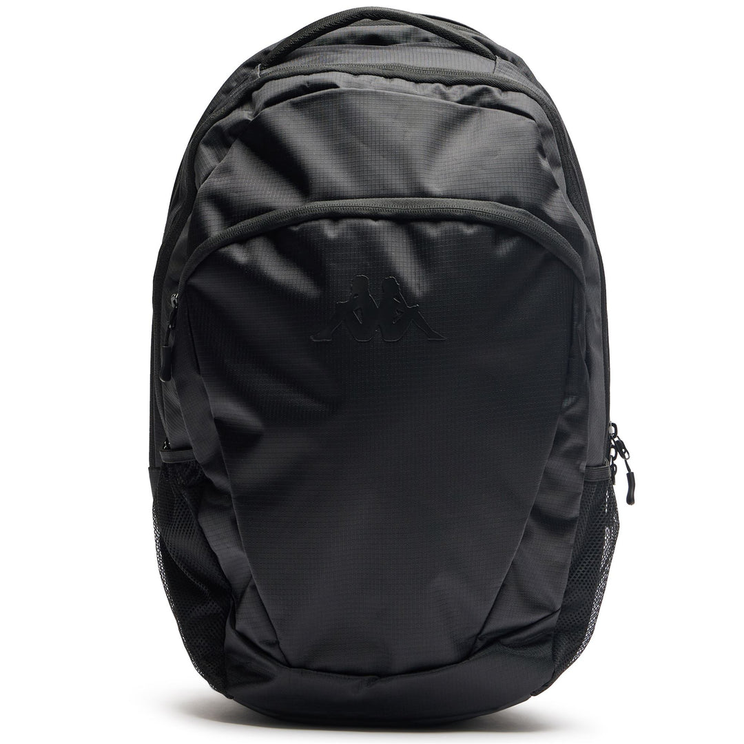 Black Unisex Technical Backpack in Ripstop Fabric 01