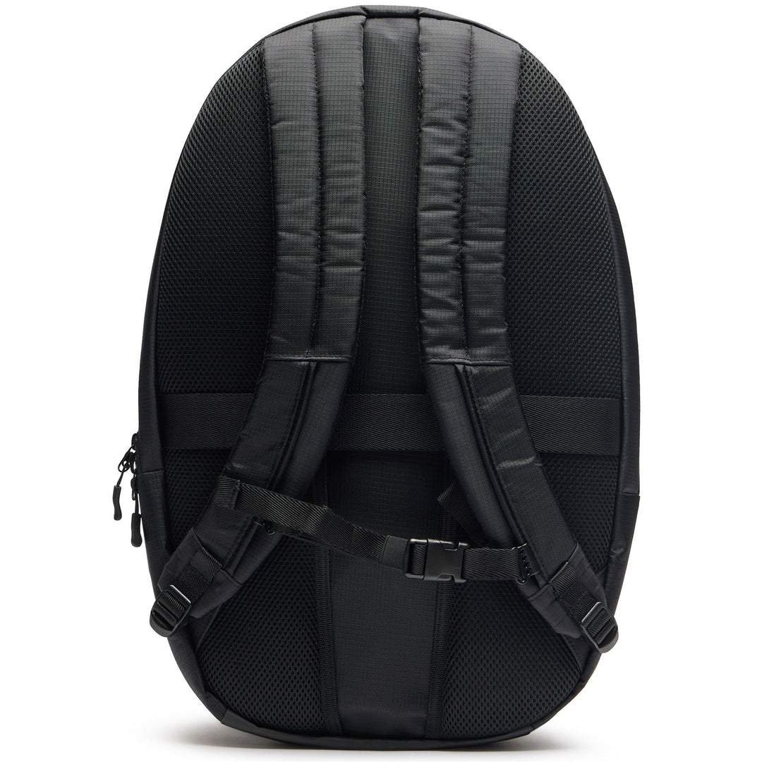 Black Unisex Technical Backpack in Ripstop Fabric main