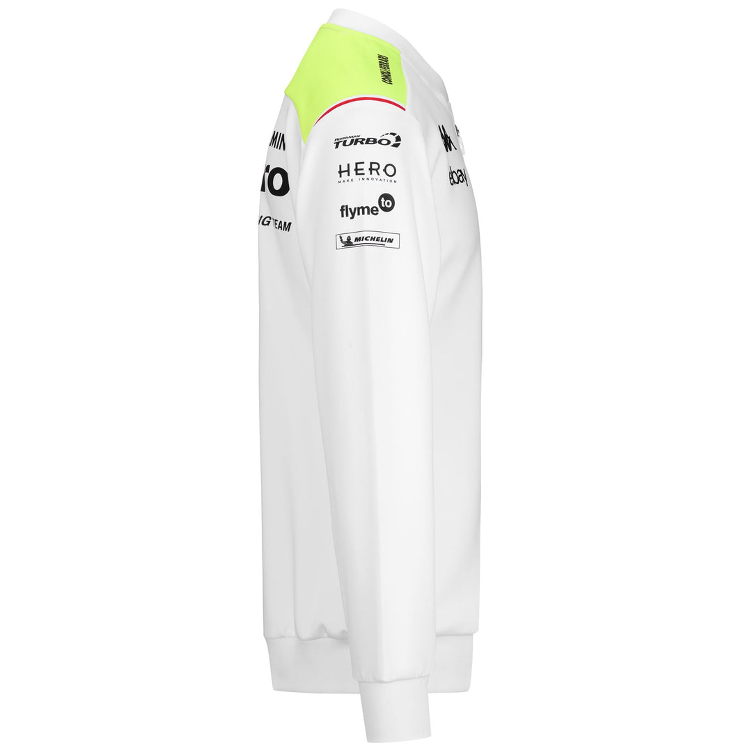 Giacca Fleece da Moto Uomo Nera e Gialla con Zip main