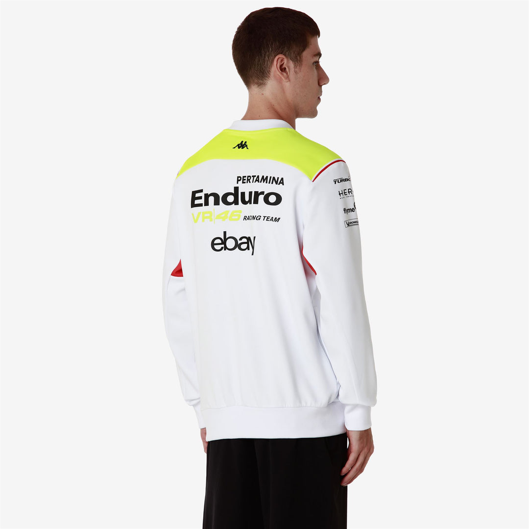 Giacca Fleece da Moto Uomo Nera e Gialla con Zip main