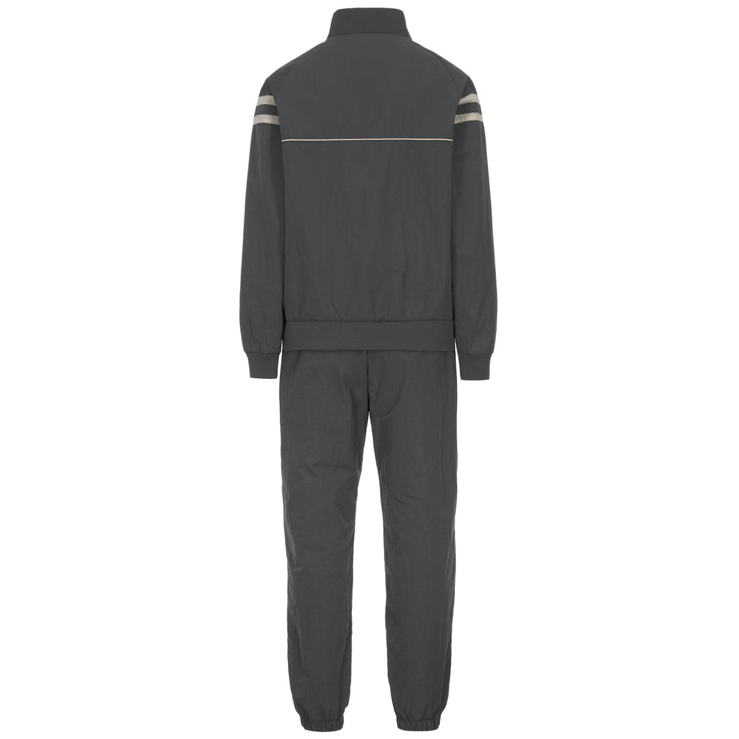 Green Men's Regular Fit Tracksuit in Crinkle Woven Fabric main