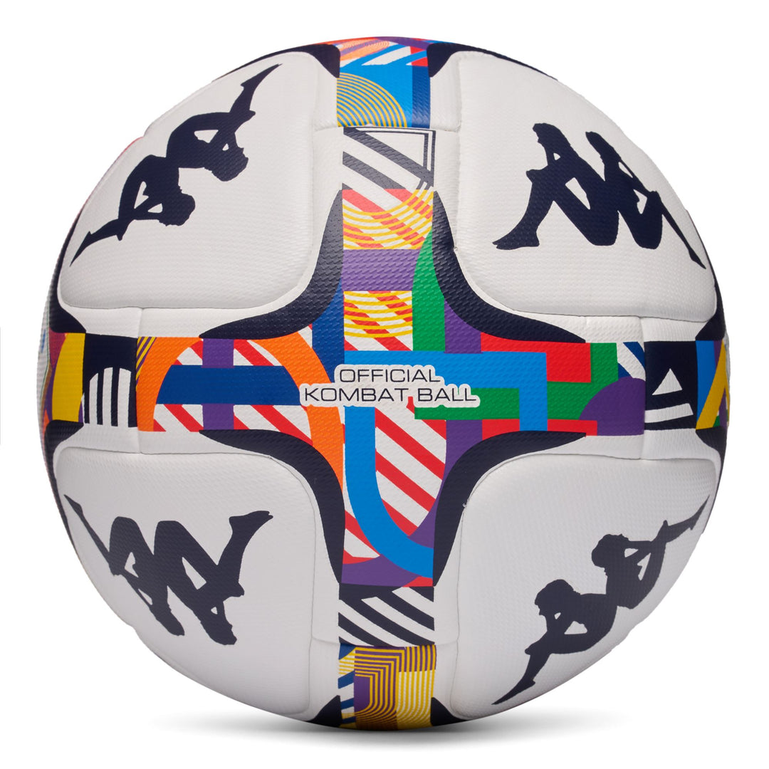 Balón de fútbol de entrenamiento unisex blanco azul marino con 14 paneles main