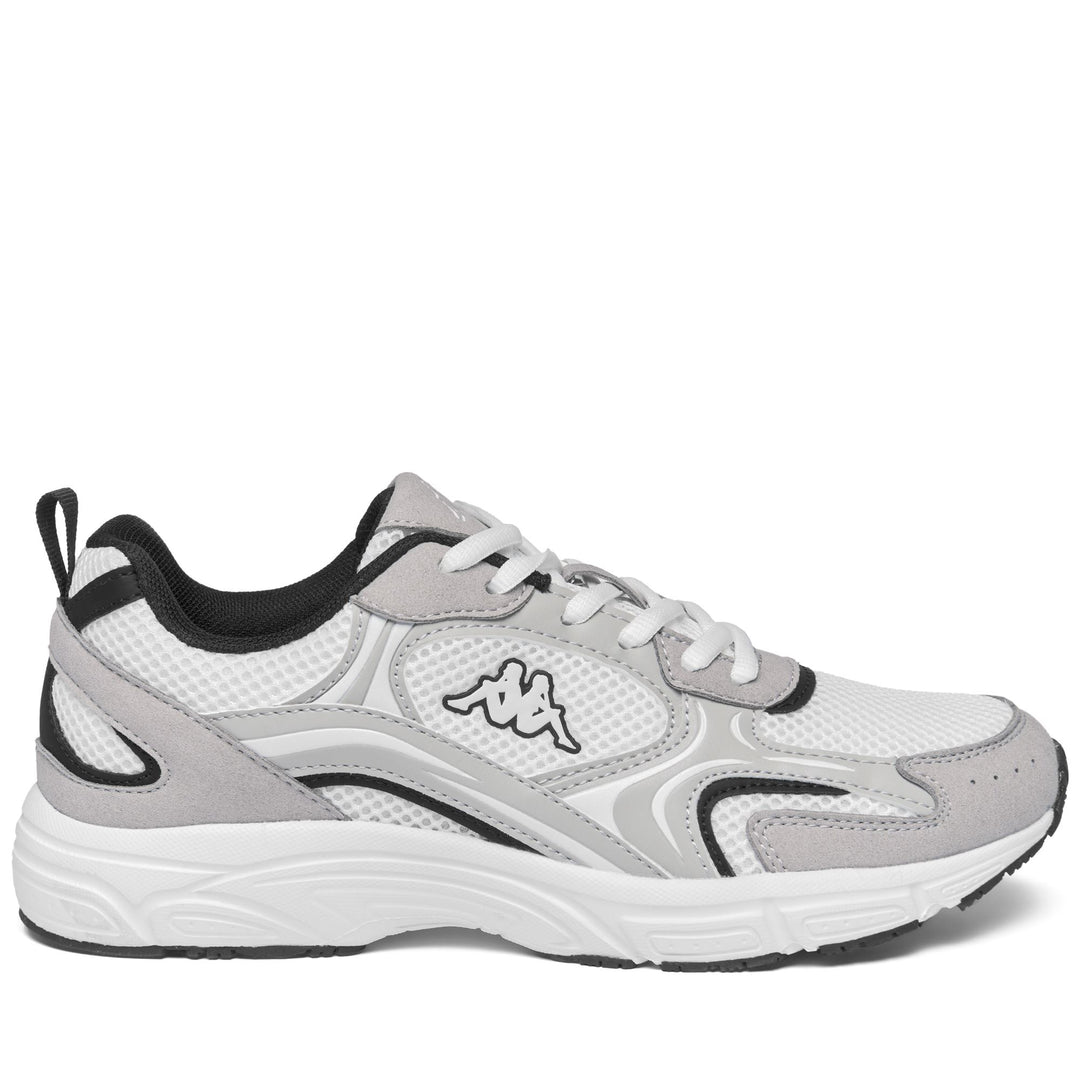 Grey Unisex Low Cut Sneakers with Memory Foam Insock main