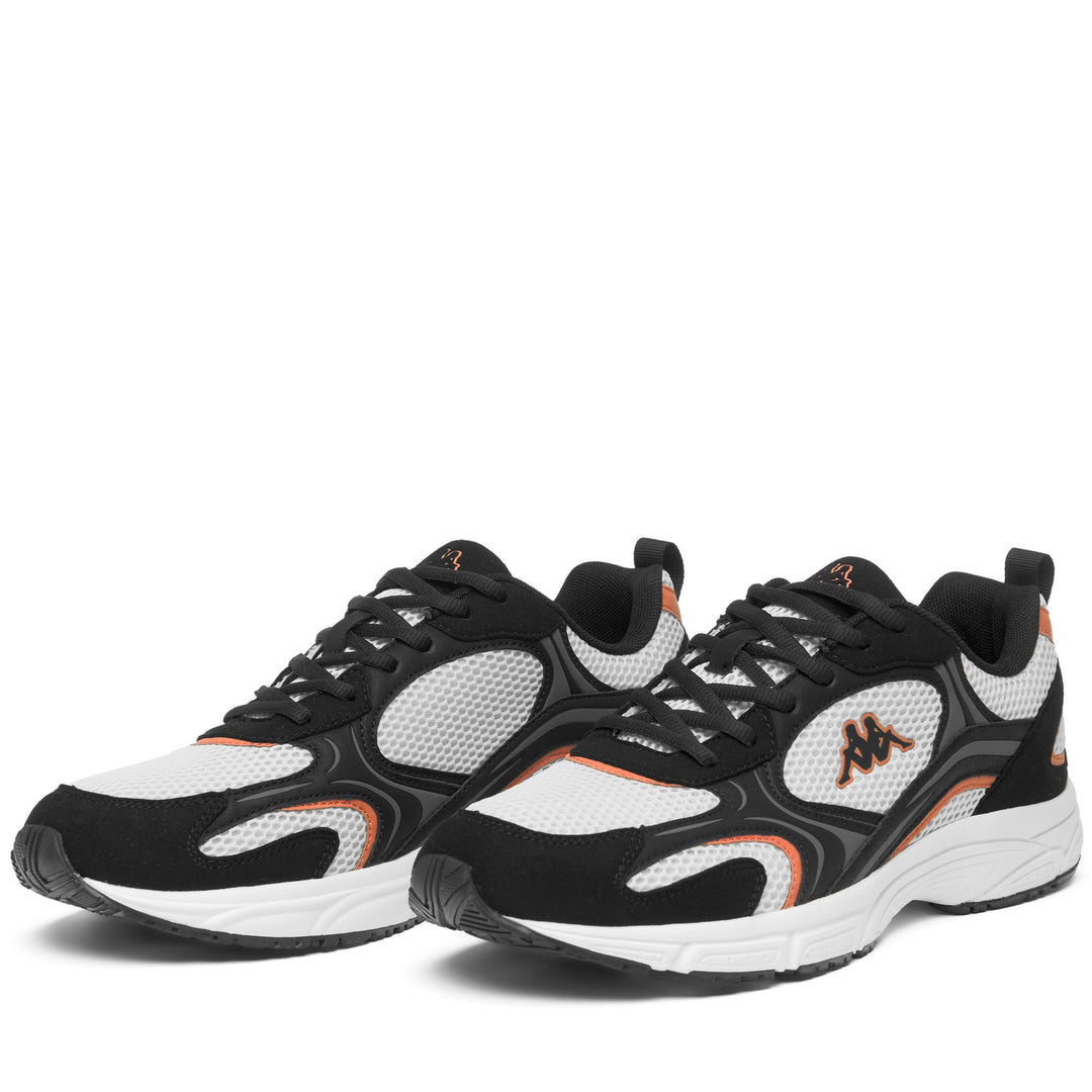 LOGO  MYGIDO 3 - Sneakers - Low Cut - Unisex - GREY BARELY-BLACK-ORANGE 01
